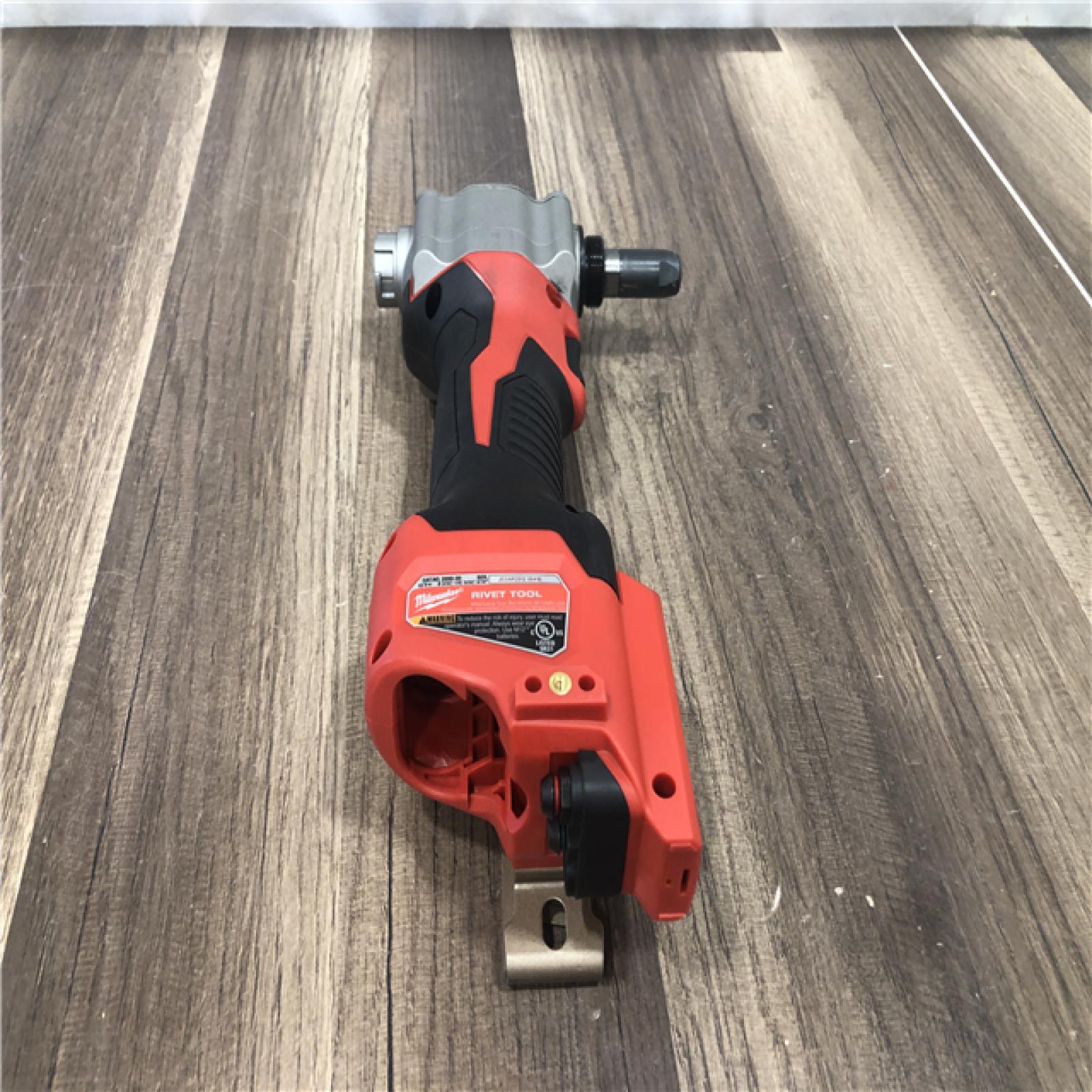 AS-IS Milwaukee M12 12-Volt Lithium-Ion Cordless Rivet Tool (Tool-Only)