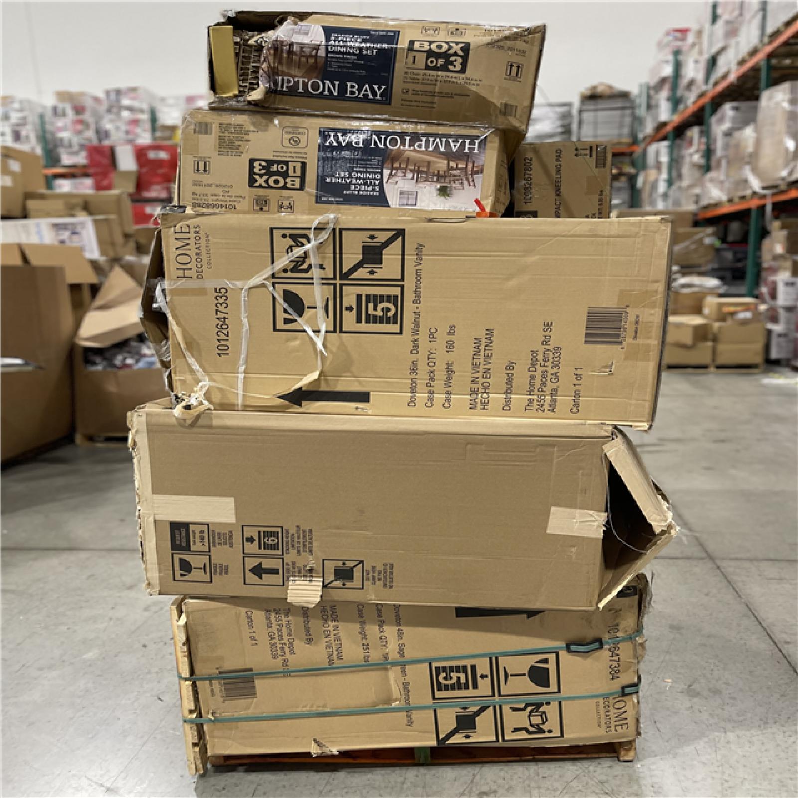 DALLAS LOCATION- AS-IS- HOME IMPROVEMENT PALLET