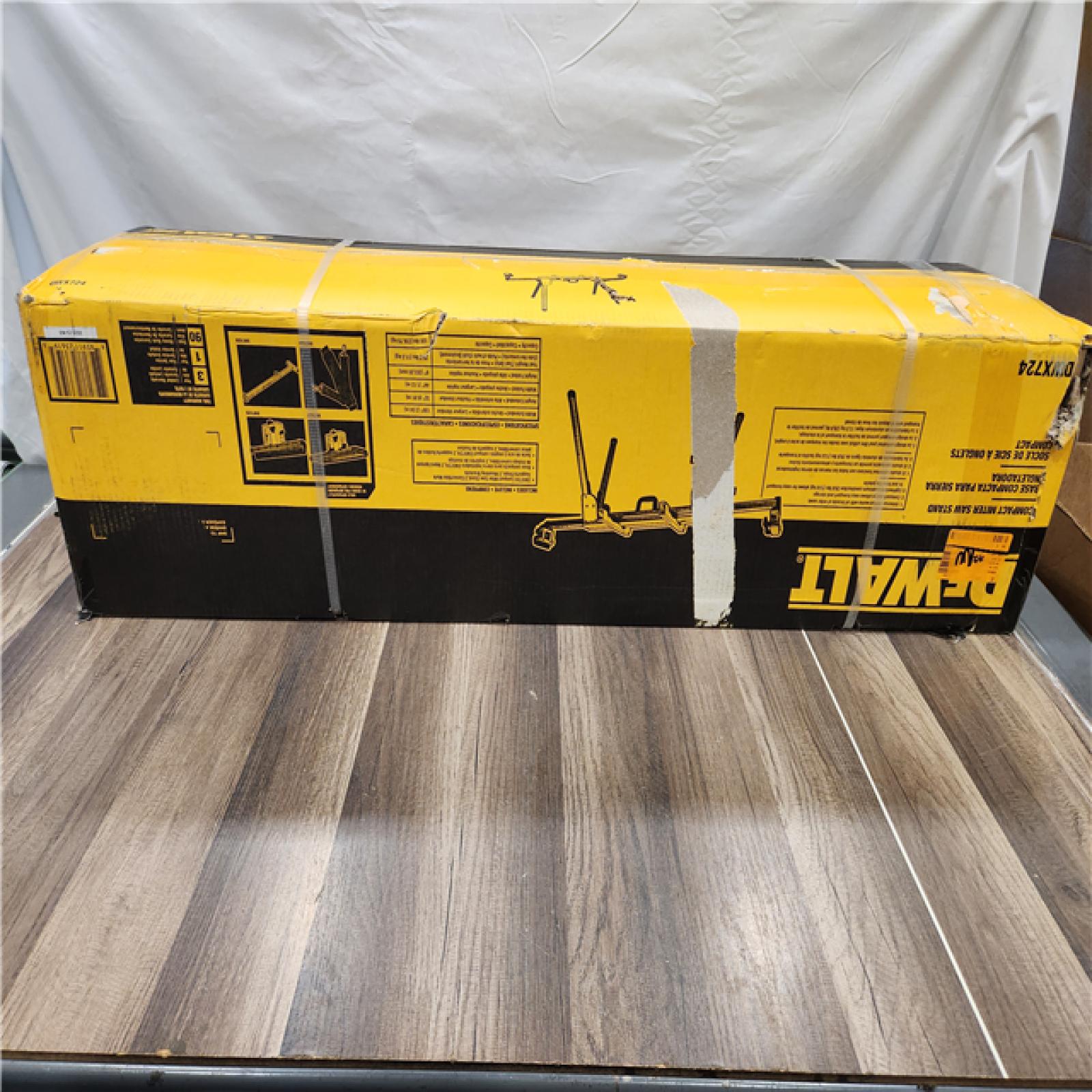 NEW! - DEWALT 29.8 lbs. Compact Miter Saw Stand with 500 lbs. Capacity