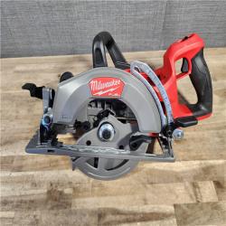HOUSTON LOCATION - AS-IS MILWAUKEE 7-1/4 REAR HANDLE CIRCULAR SAW (TOOL ONLY)