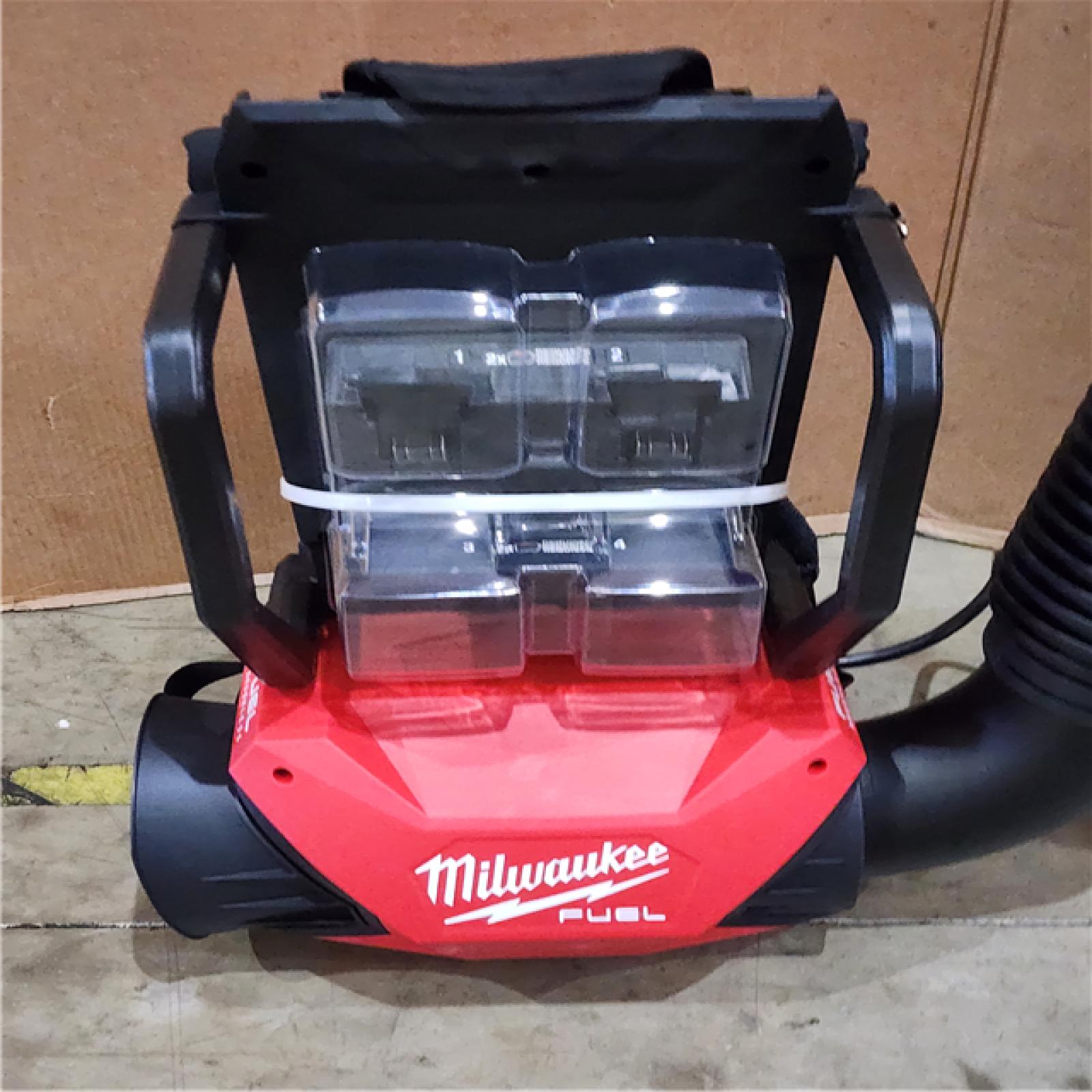 HOUSTON LOCATION - AS-IS M18 FUEL 155 MPH 650 CFM 18-Volt Lithium-Ion Brushless Cordless Dual Battery Backpack Blower W/ BATTERY CHARGER