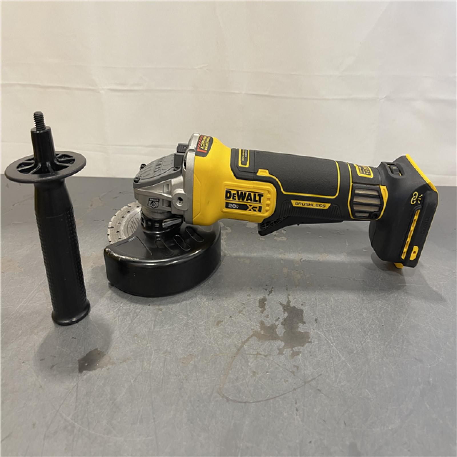 AS-IS - DeWalt 20V XR Cordless 4-1/2. in. to 5 in. Variable Speed Angle Grinder