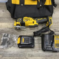 AS-IS DEWALT 20V MAX XR Cordless Brushless 3-Speed Oscillating Multi Tool Kit