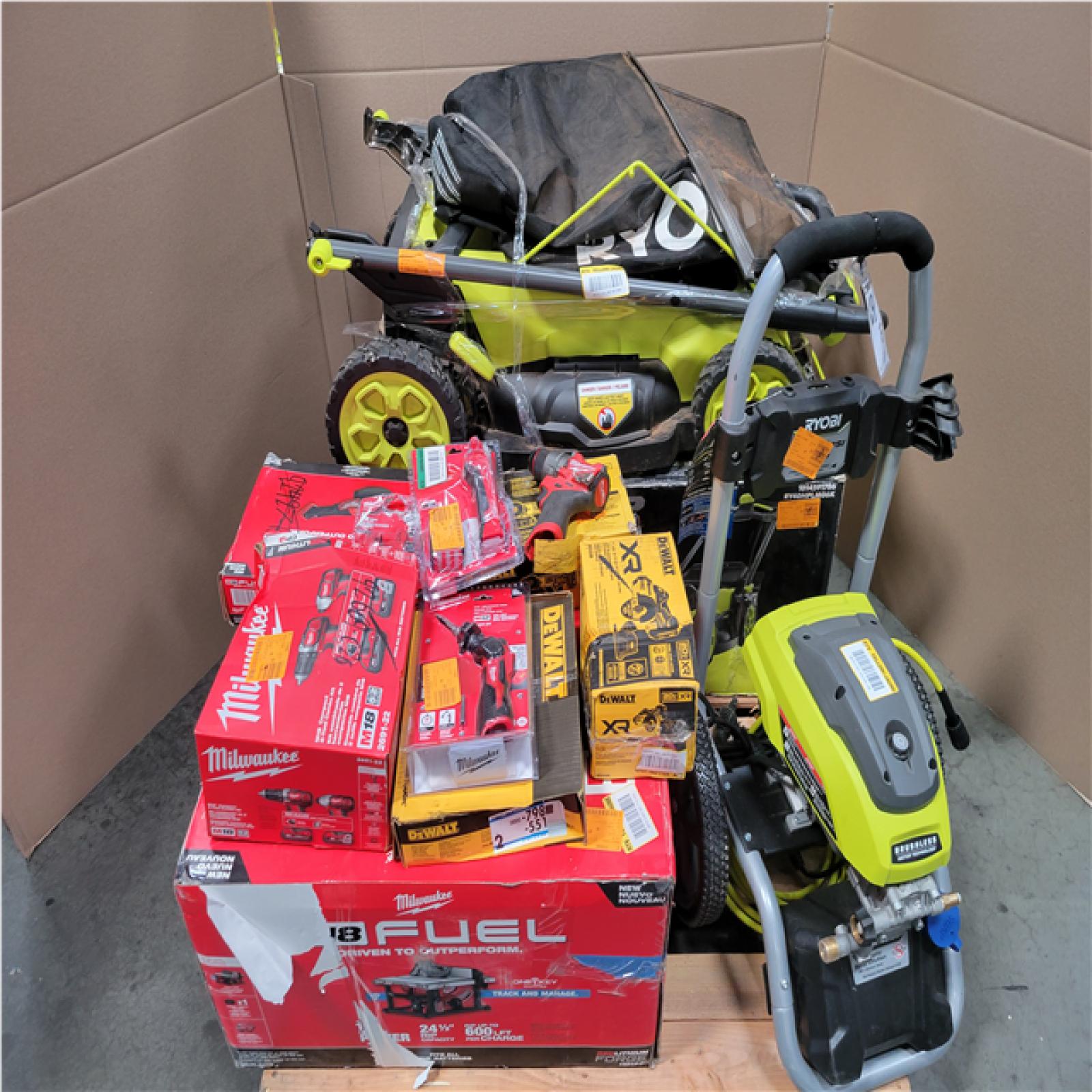 CALIFORNIA AS-IS TOOL PALLET