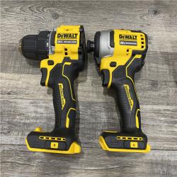 AS-IS DEWALT ATOMIC 20-Volt MAX Lithium-Ion Cordless Combo Kit