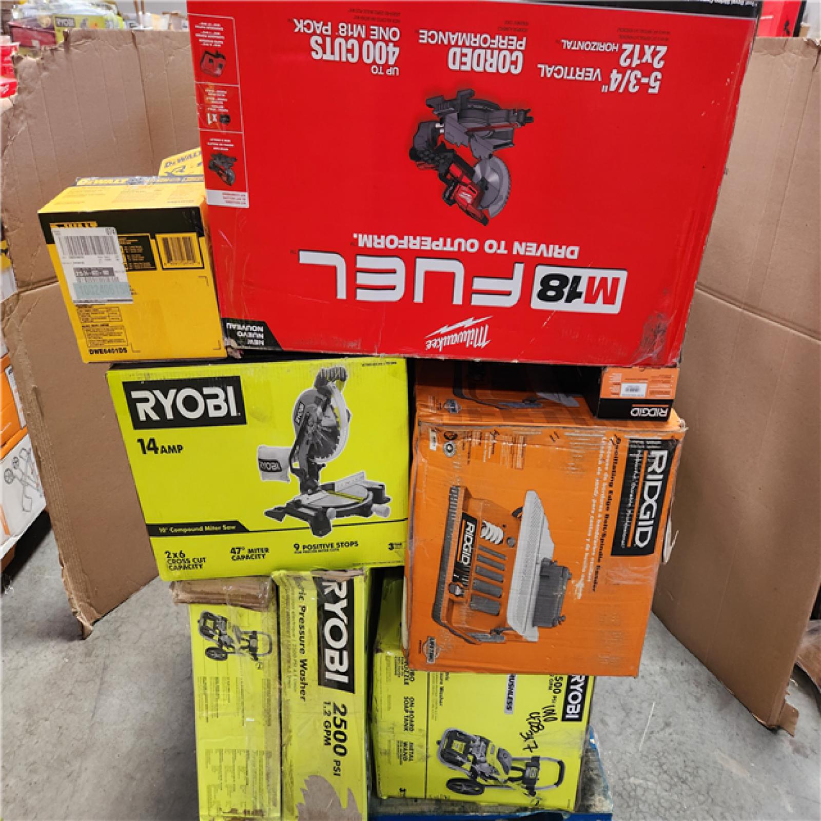 CALIFORNIA AS-IS TOOL PALLET