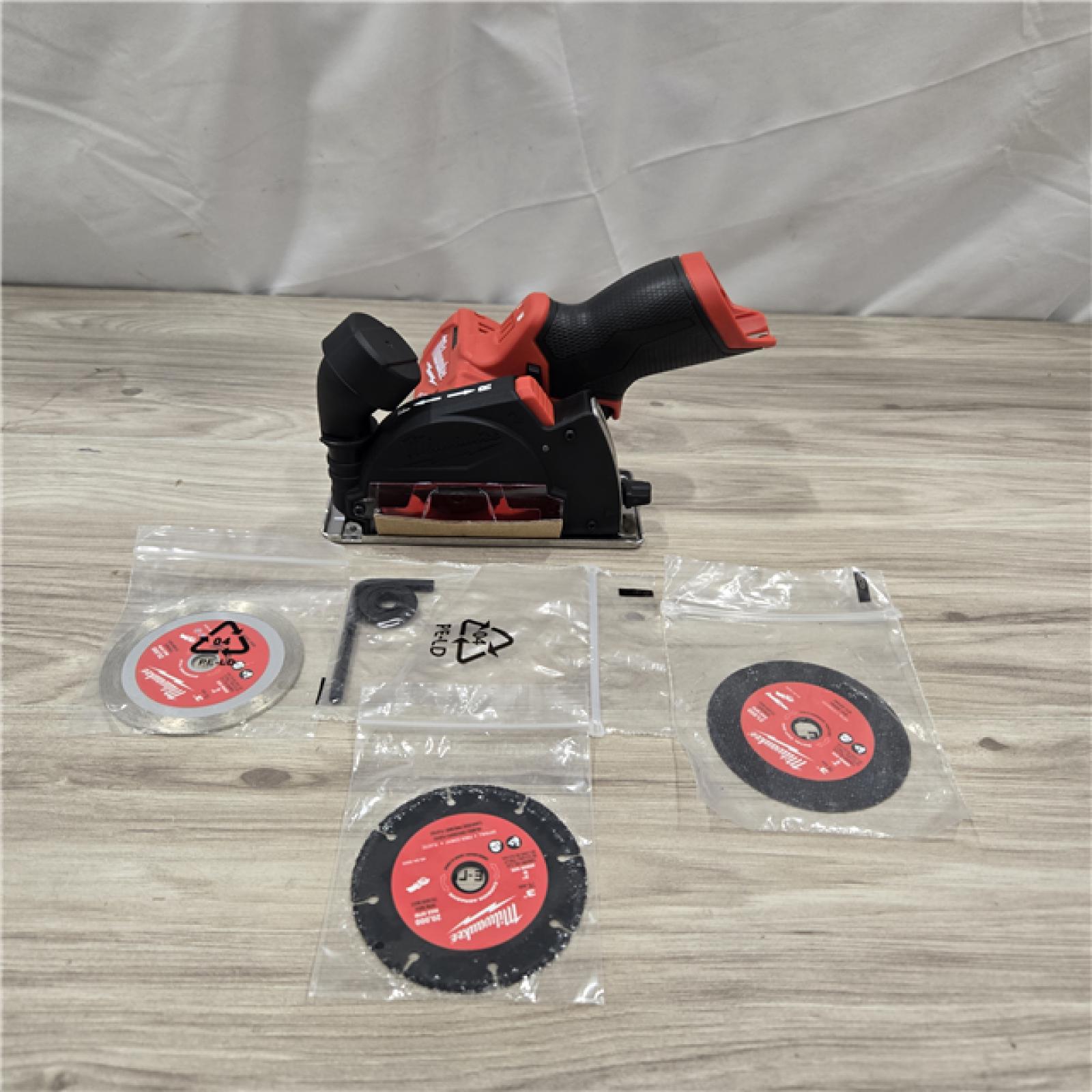 AS-IS Milwaukee M12 FUEL 12V Cordless 3 in. Cut Off Saw (Tool-Only)