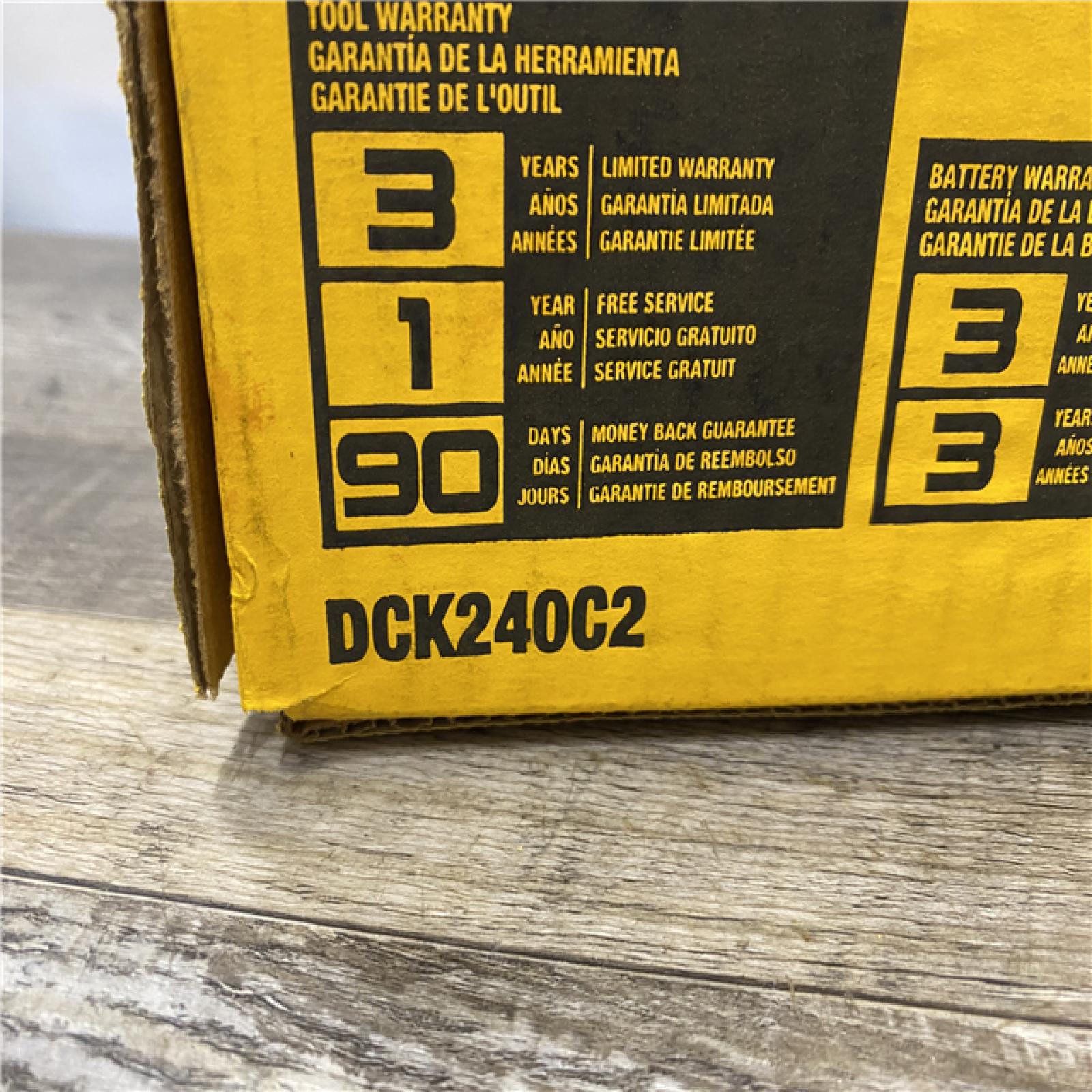 NEW - DEWALT 20V MAX Cordless Drill/Impact 2 Tool Combo Kit