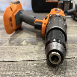 AS-IS RIDGID 18V Brushless Cordless 1/2 in. Hammer Drill/Driver Kit