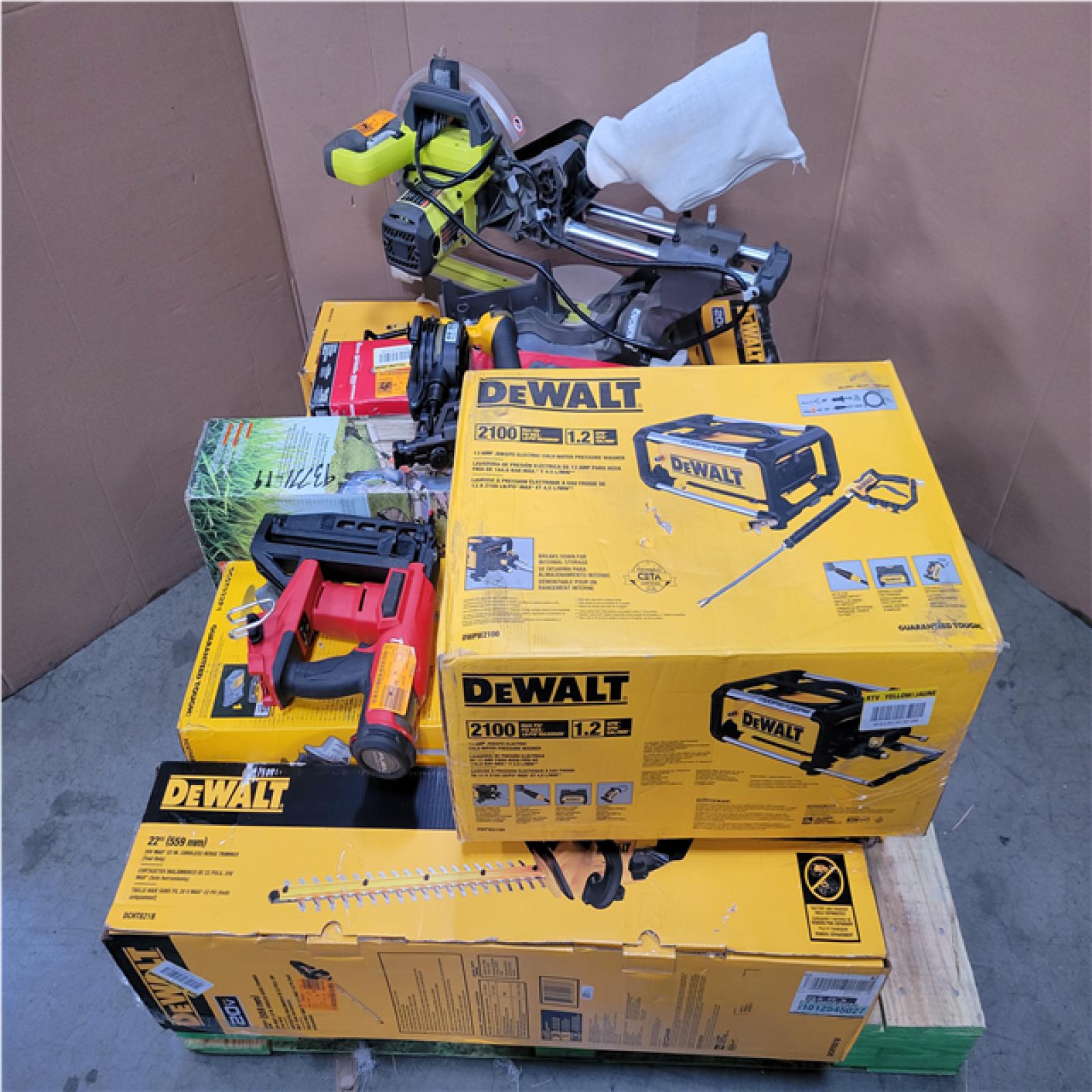 CALIFORNIA AS-IS TOOL PALLET