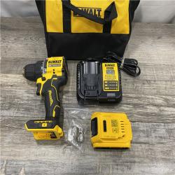 AS-IS DEWALT Atomic 20V Lithium-Ion Cordless Compact 1/2 in. Drill/Driver Kit