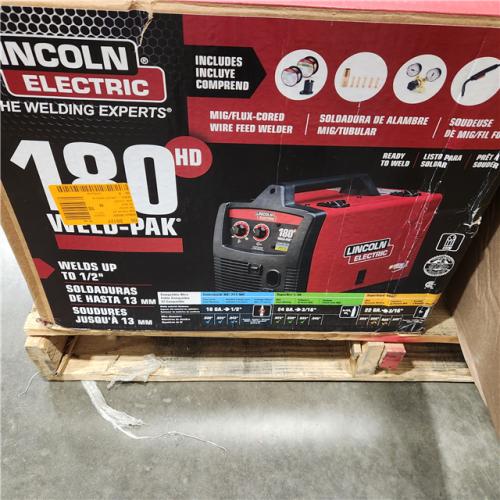 Dallas Location - As-Is Lincoln Electric Weld-Pak 140 Amp MIG Welder