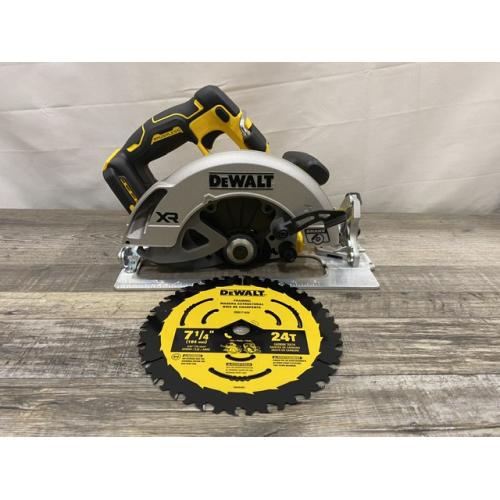 AS-IS DEWALT 20-Volt MAX 7-1/4 in. Cordless Circular Saw (Tool Only)