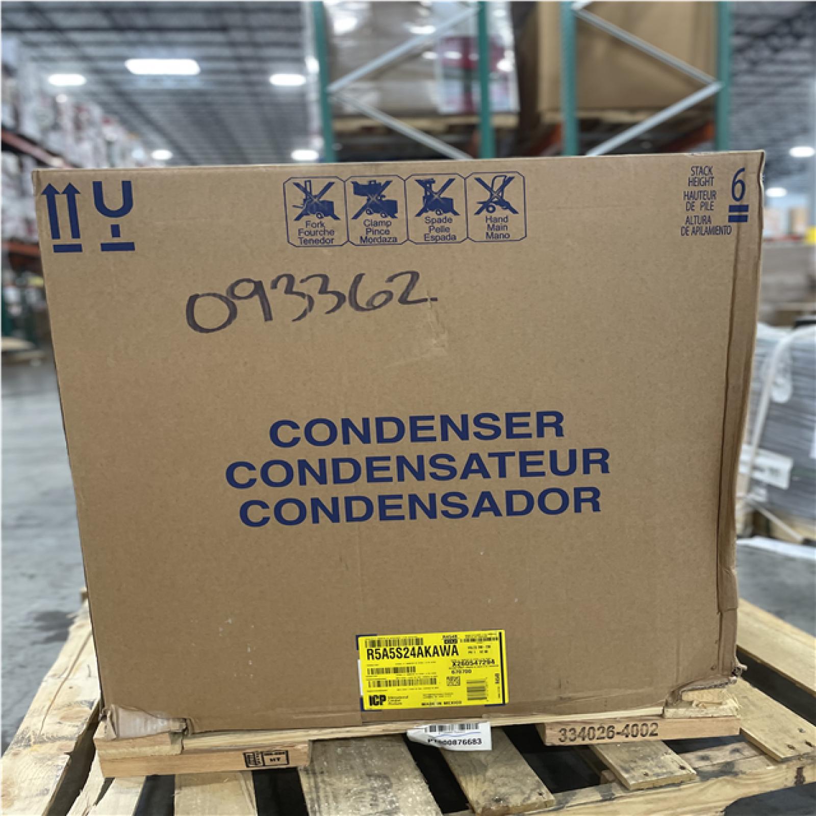 DALLAS LOCATION- AS-IS SMART COMFORT By Carrier 2.0 Ton 14.3 SEER2 CONDENSING UNIT