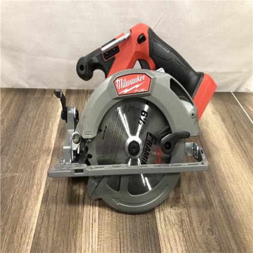 AS-IS Milwaukee  FUEL 18V Lithium-Ion Brushless Cordless 6-1/2 in. Circular Saw (Tool-Only)