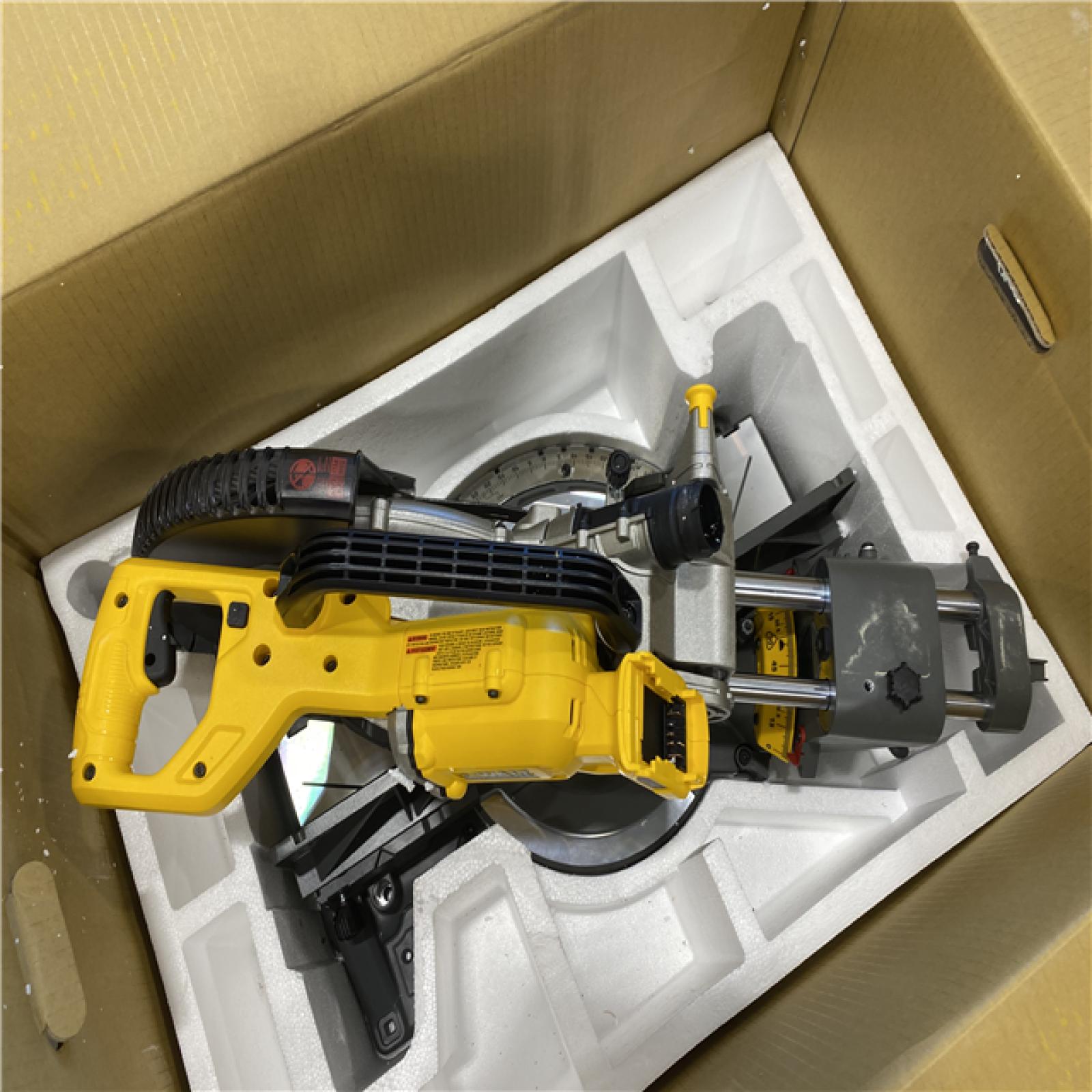 AS-IS DEWALT 60V Lithium-Ion 12 in. Cordless Sliding Miter Saw (Tool Only)