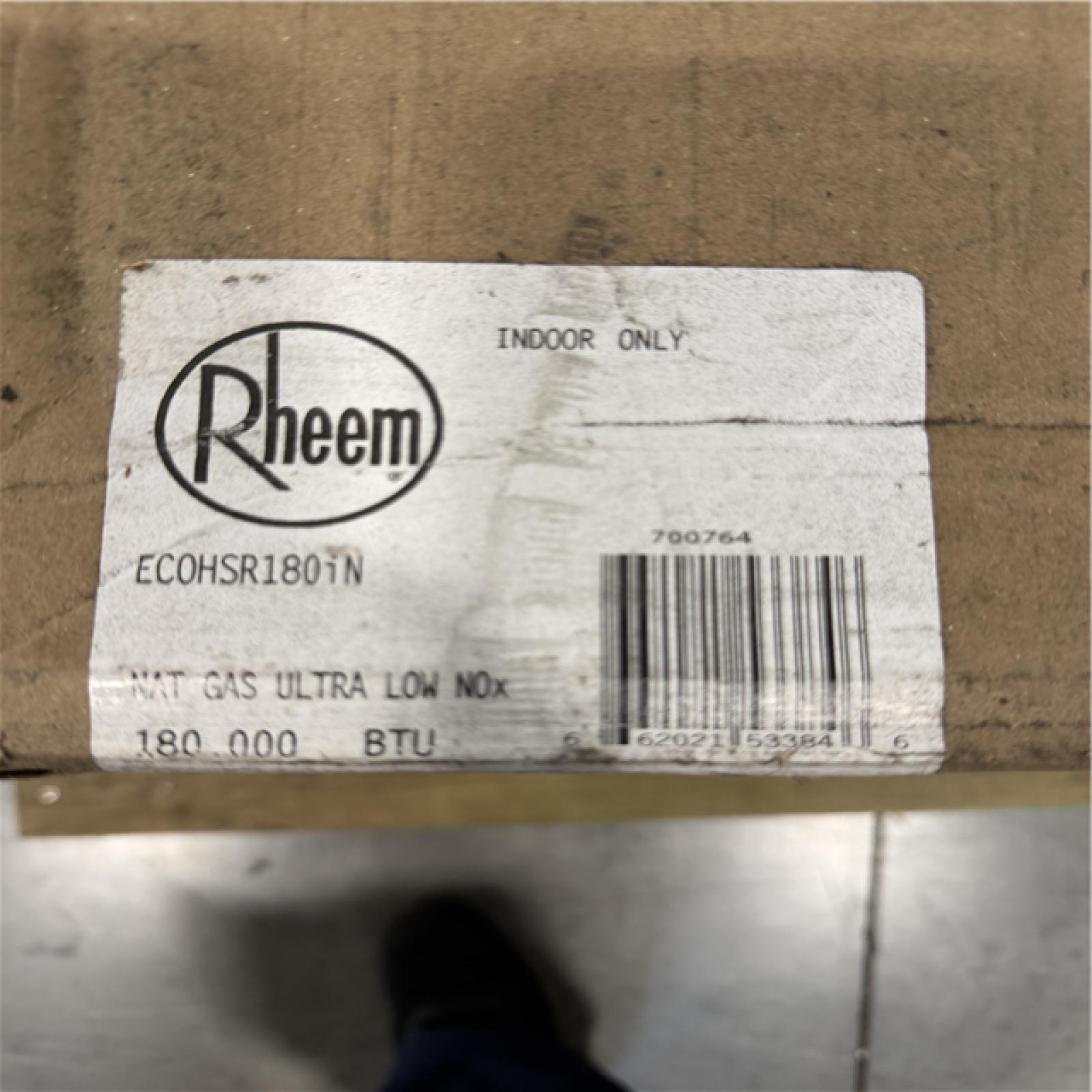 DALLAS LOCATION- Rheem IKONIC 10.1 GPM Smart Indoor/ Outdoor Natural Gas Tankless Water Heater