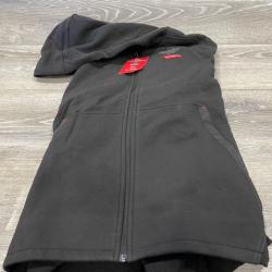 AS-IS Milwaukee Men's Large 12-Volt Lithium-Ion Cordless Black Heated Jacket Hoodie Kit