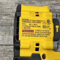 AS-IS DEWALT ATOMIC 20V MAX Lithium-Ion Cordless 2-Tool Combo Kit