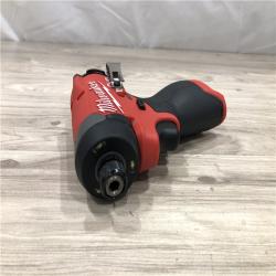 AS-IS Milwaukee M12 FUEL 12-Volt Lithium-Ion Cordless 1/4 in. Hex Impact Driver Compact Kit