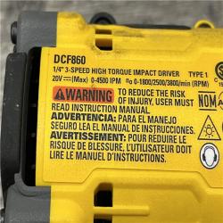 AS-IS DEWALT 20V MAX XR Cordless Impact Driver (Tool Only)