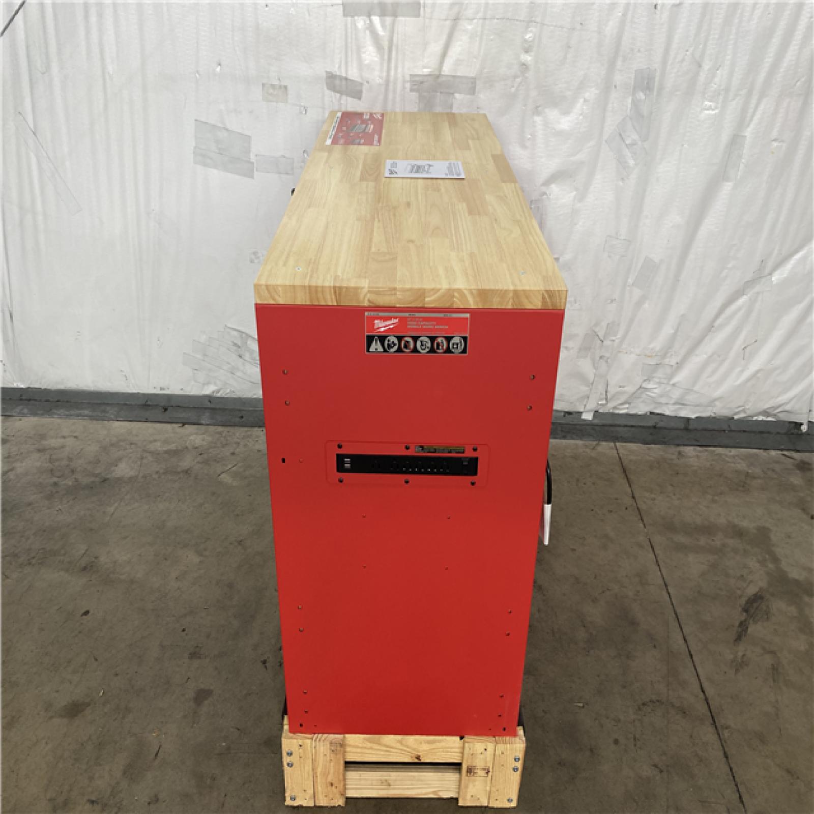 Houston Location AS IS - Home Improvement Pallet 52in HUSKY 12-Drawer Mobile WorkBench