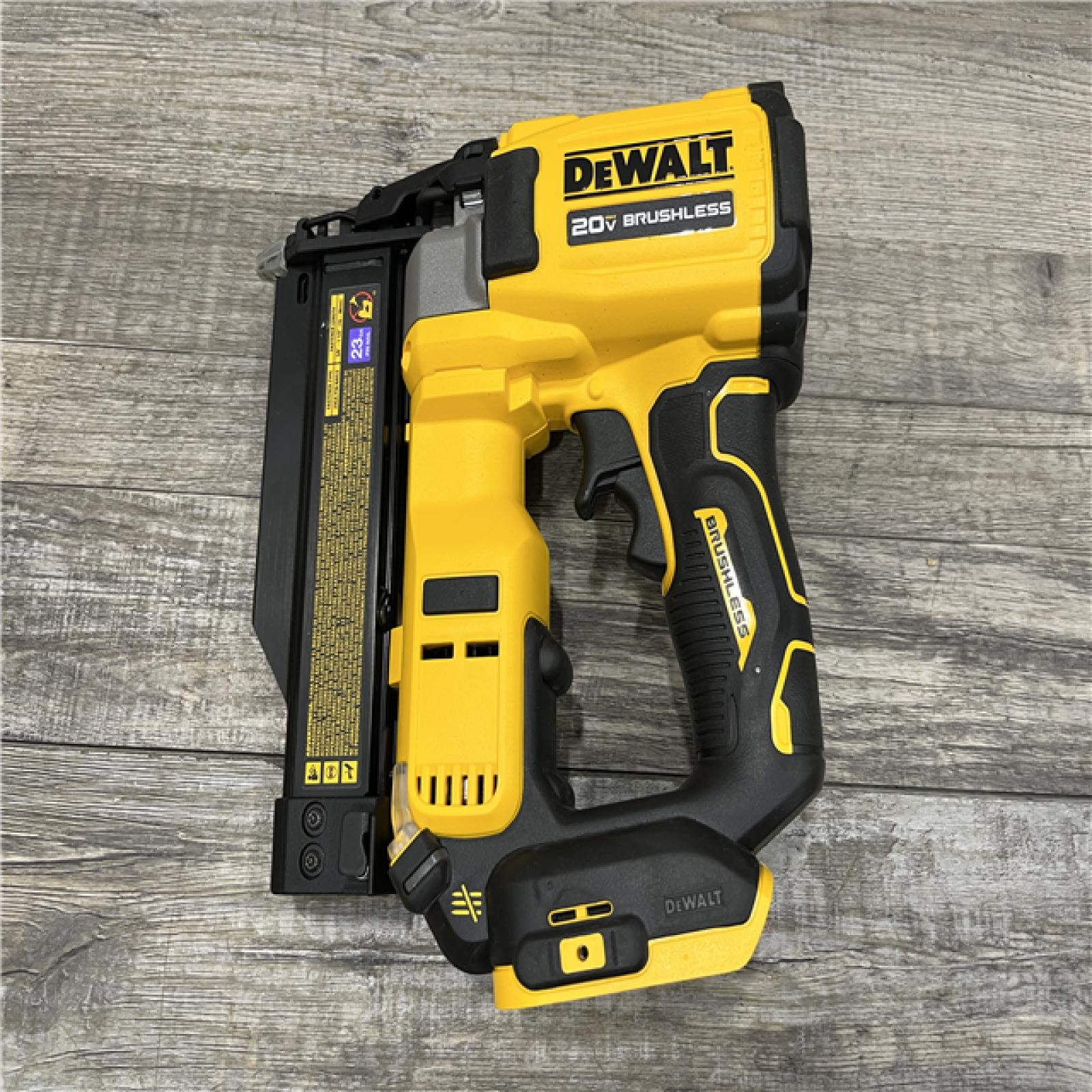 AS-IS DEWALT ATOMIC 20V MAX Lithium Ion Cordless 23 Gauge Pin Nailer (Tool Only)