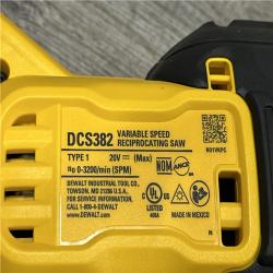 AS-IS DEWALT 20V MAX Cordless Brushless Reciprocating Saw (Tool Only)