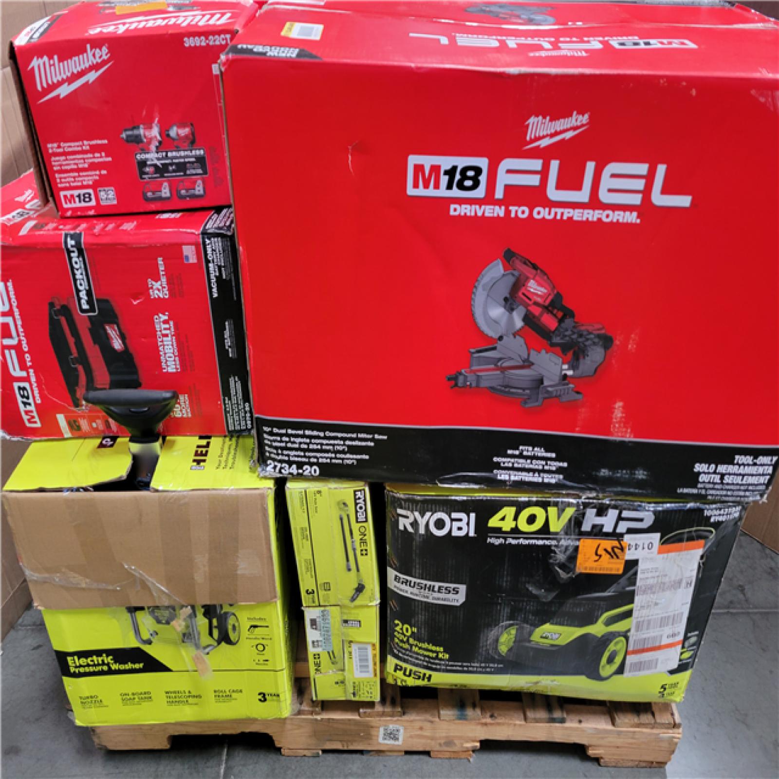 CALIFORNIA AS-IS TOOL PALLET