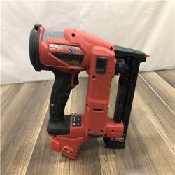 AS-IS Milwaukee FUEL 18-Volt Lithium-Ion Brushless Cordless 18-Gauge 1/4 in. Narrow Crown Stapler (Tool-Only)