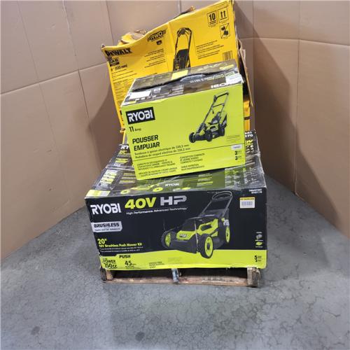 CALIFORNIA AS-IS OUTDOOR POWER EQUIPMENT
