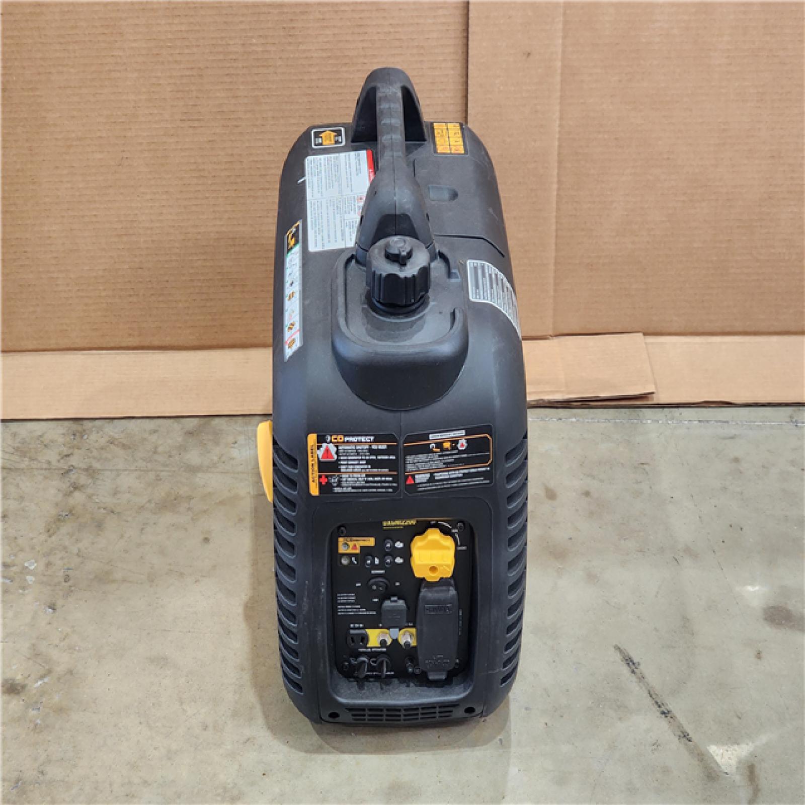 HOUSTON LOCATION - AS-IS DeWALT PMC172200 2200w Gasoline Inverter Generator W/ Auto Throttle CO-PROTECT
