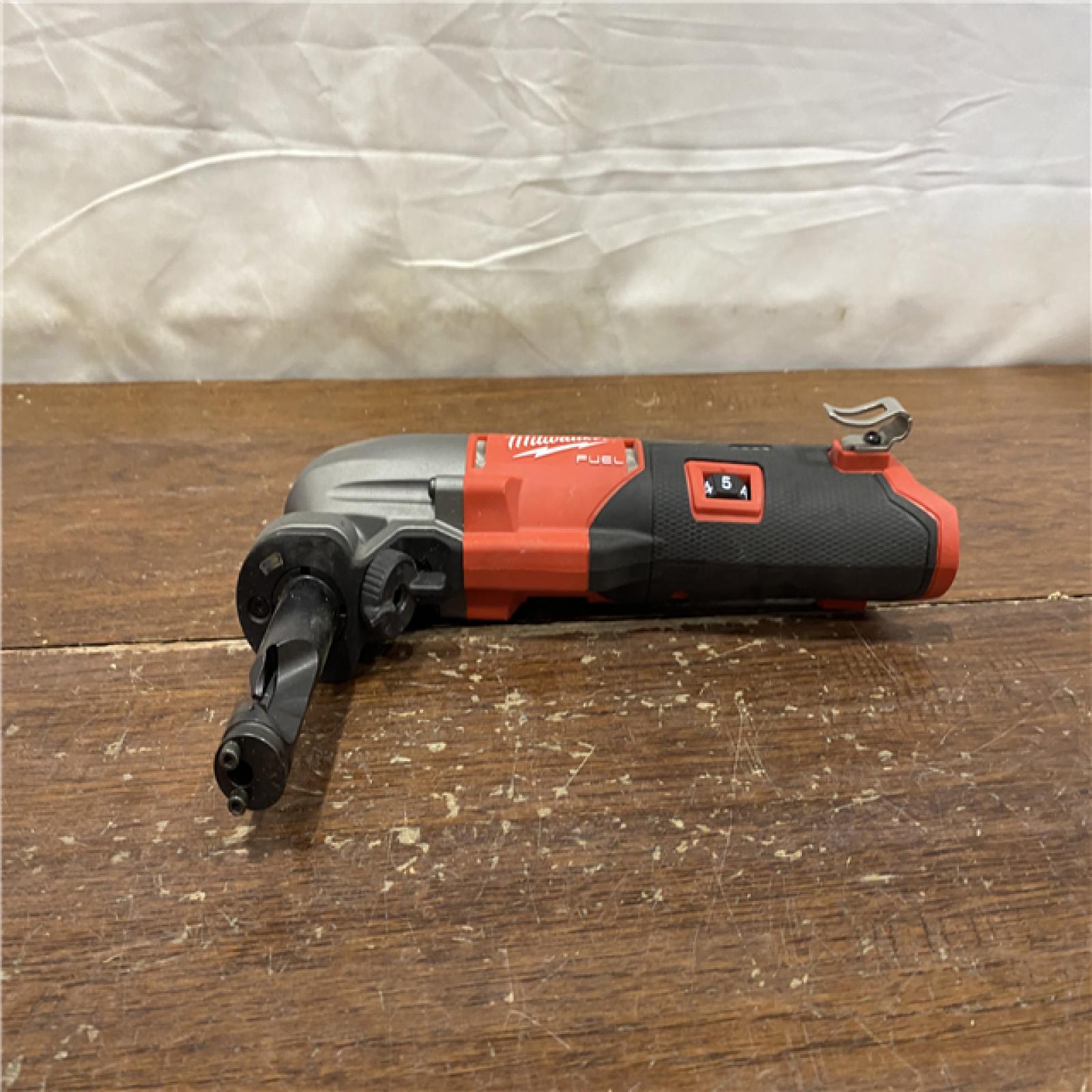 AS-IS Milwaukee M12 FUEL Brushless Cordless 16 Gauge Variable Speed Nibbler (Tool Only)