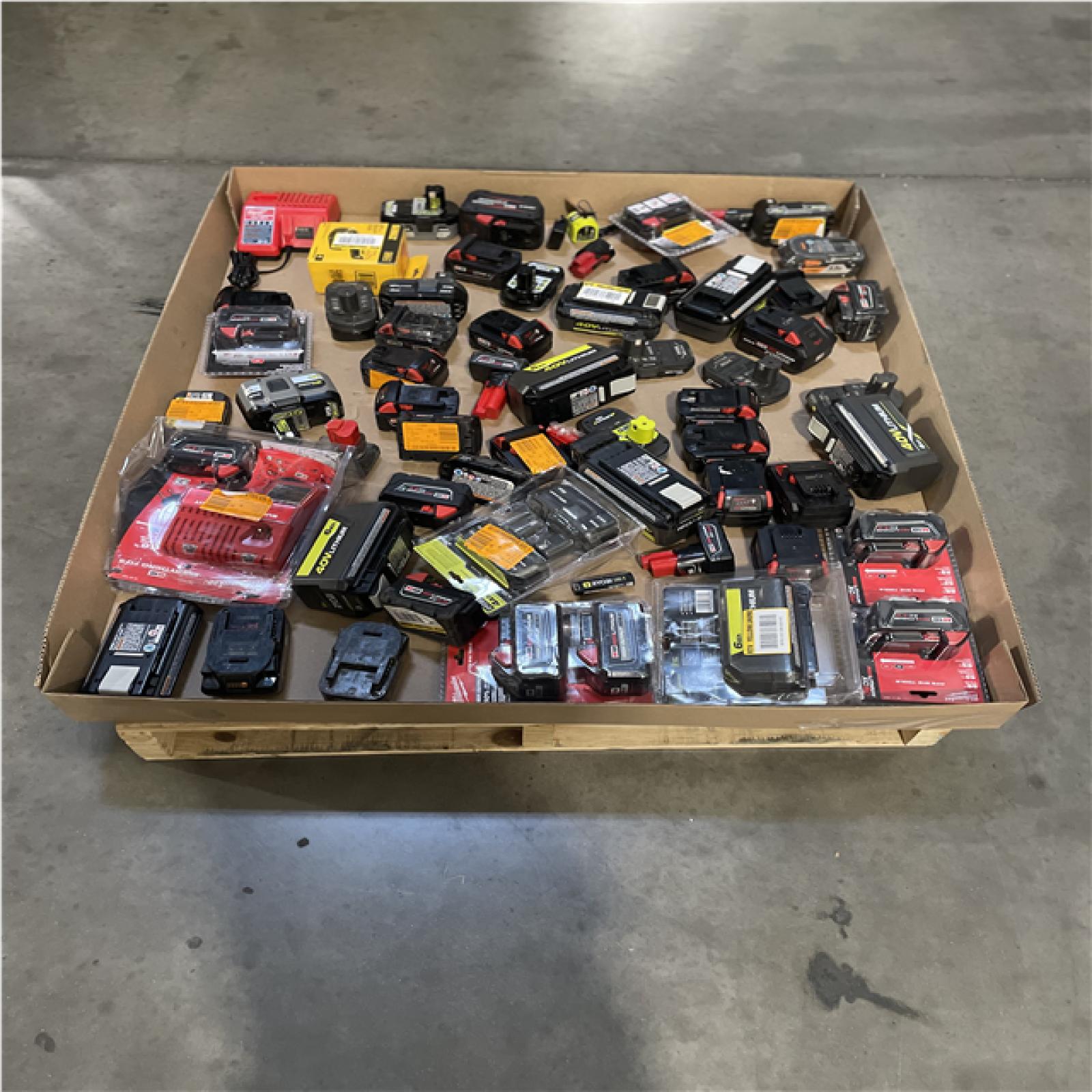 DALLAS LOCATION- AS-IS MIXED BATTERY PALLET 