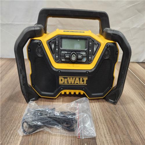 AS-IS- DeWalt 20V MAX Compact Cordless Bluetooth Radio (Tool Only)