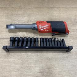 AS-IS Milwaukee FUEL INSIDER 12V Lithium-Ion Brushless Cordless 1/4 in. - 3/8 in. Extended Reach Box Ratchet (Tool-Only)