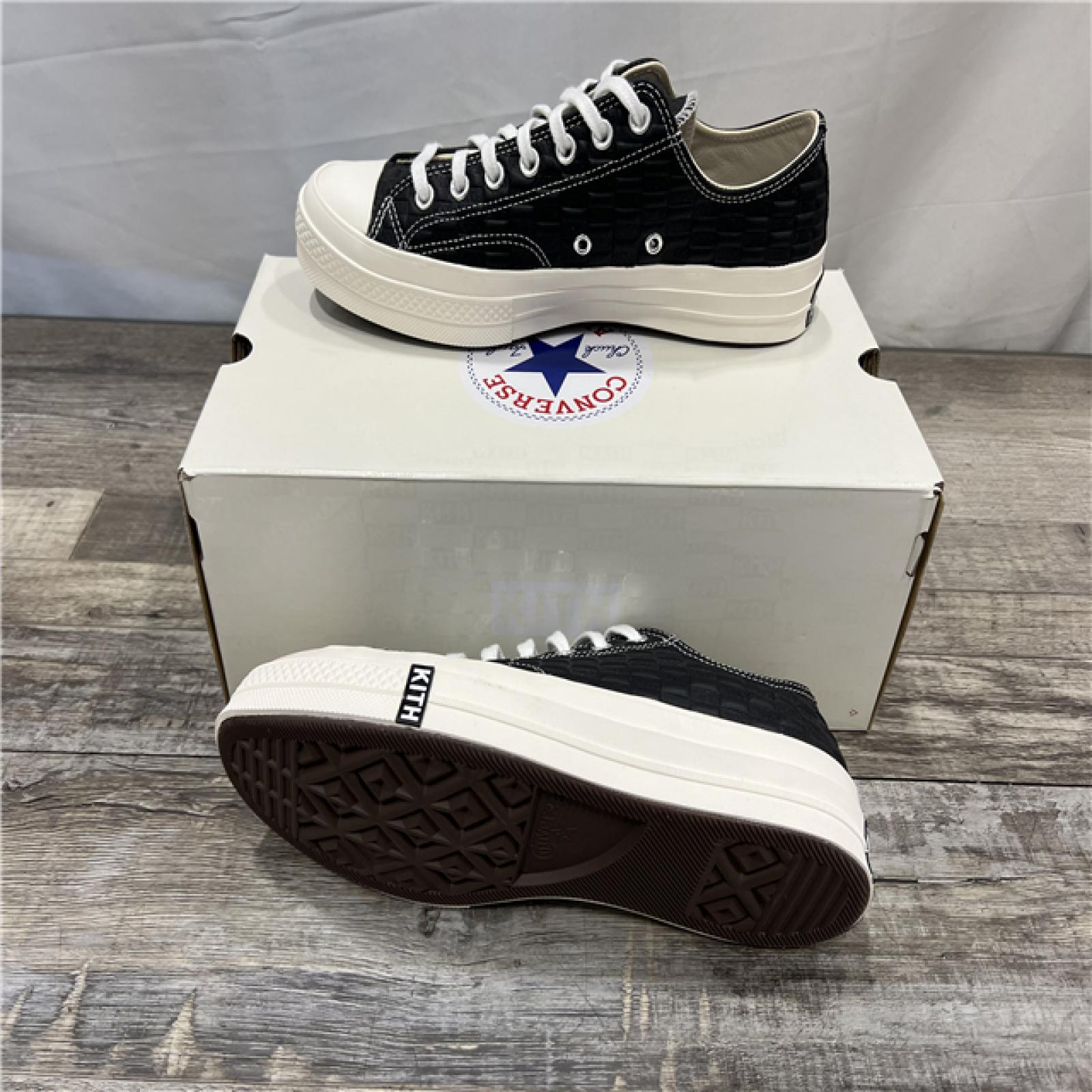 LIKE NEW Converse Chuck Taylor All Star 70 Ox Kith Monogram - Black - SZ 10