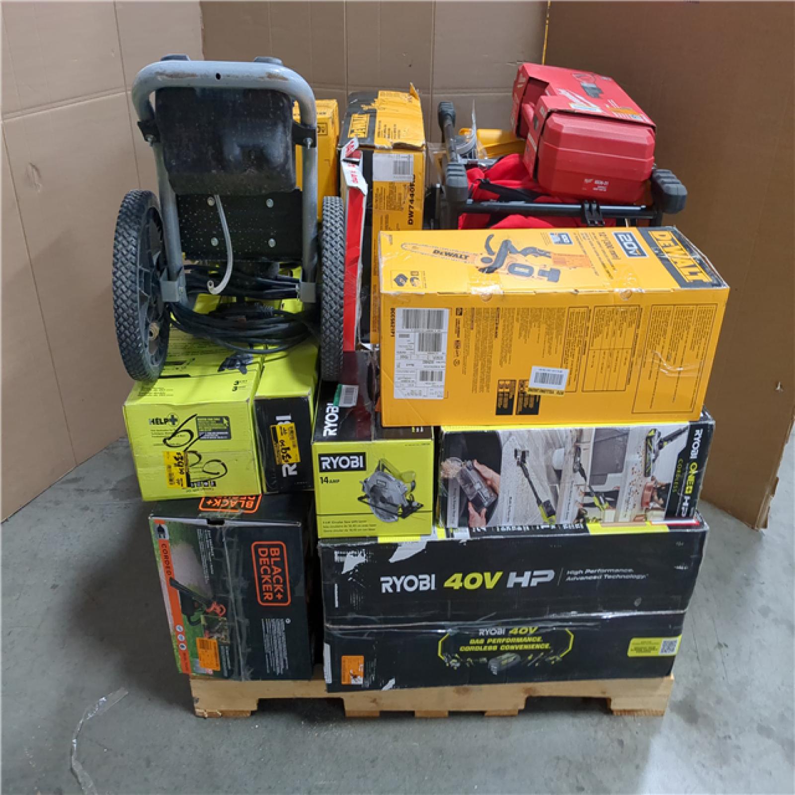 CALIFORNIA AS-IS TOOL PALLET