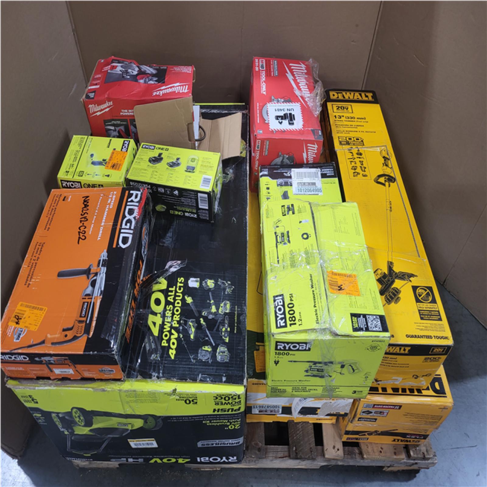 CALIFORNIA AS-IS TOOL PALLET