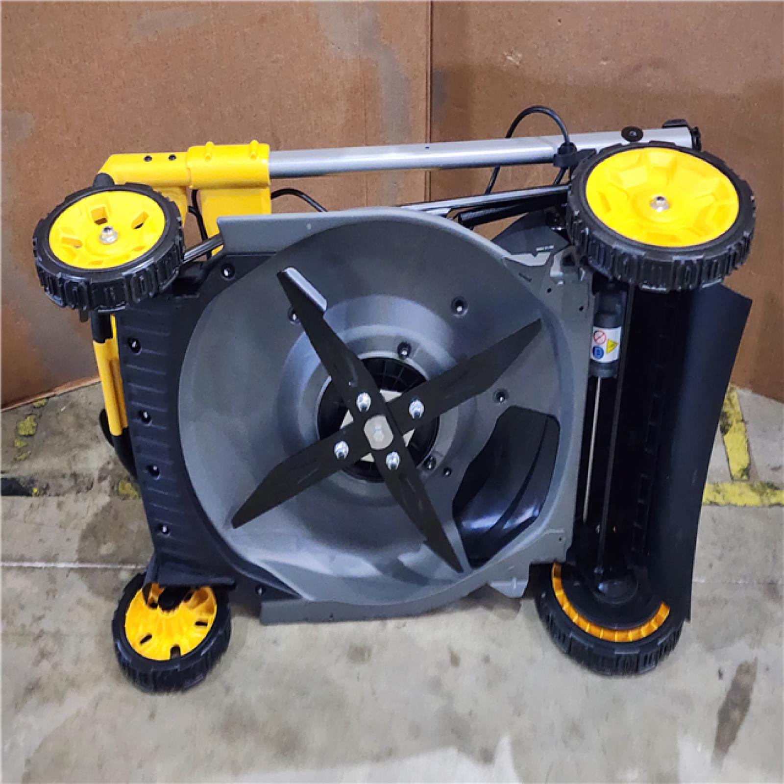 HOUSTON LOCATION - AS-IS FLEXVOLT 2x60V MAX 21 in. Cordless Battery Powered Self Propelled Lawn Mower Kit with 12.0 Ah Batteries and Chargers