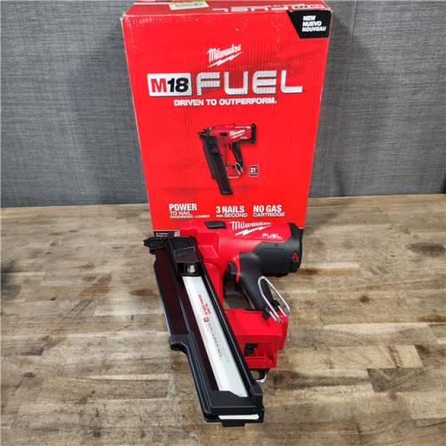 HOUSTON LOCATION - AS-IS (APPEARS LIKE NEW) Milwaukee 2744-20 M18 FUEL 3-1/2 in. 18V 21-Degree Lithium-Ion Brushless Cordless Framing Nailer (Tool-Only)