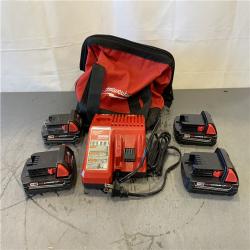 AS-IS - Milwaukee M18 18-Volt Lithium-Ion Compact Battery Pack Kit (4 Pack)