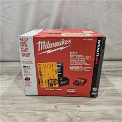 NEW! - Milwaukee 18-Volt Lithium-Ion High Output Starter Kit