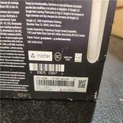 Phoenix AS-IS Google Nest Learning Thermostat (4th Gen) with Nest Temperature Sensor (2nd Gen)