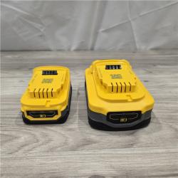 AS-IS Dewalt 20V MAX POWERSTACK Batteries and Charger Starter Kit