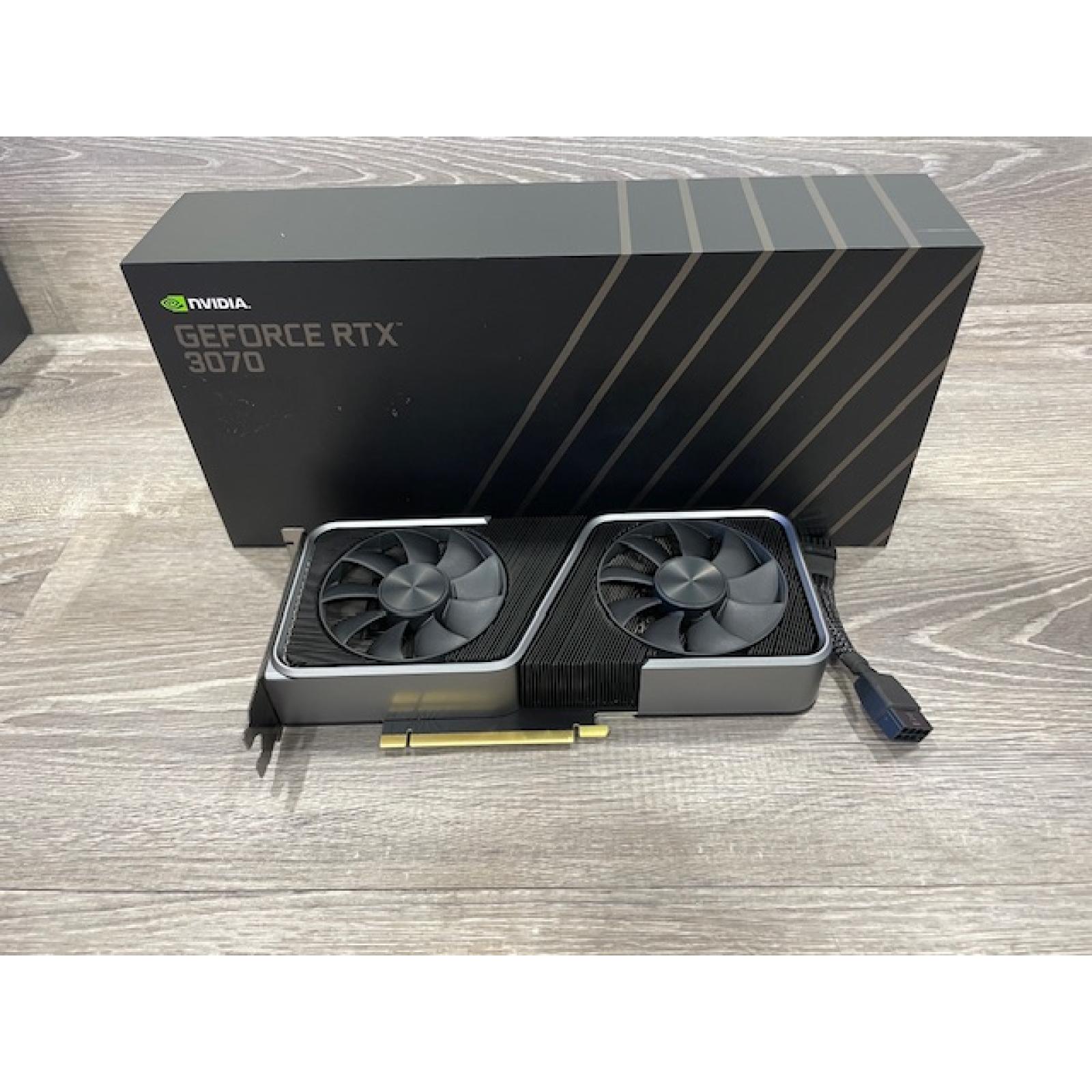AS-IS 8GB NVIDIA GeForce Rtx 3070 Founders Edition PCIE 40 Graphics Card 9001G1422510000