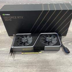 AS-IS 8GB NVIDIA GeForce Rtx 3070 Founders Edition PCIE 40 Graphics Card 9001G1422510000