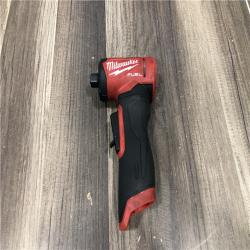 AS-IS Milwaukee FUEL 12V Lithium-Ion Brushless Cordless 1/4 in. Right Angle Die Grinder (Tool-Only)