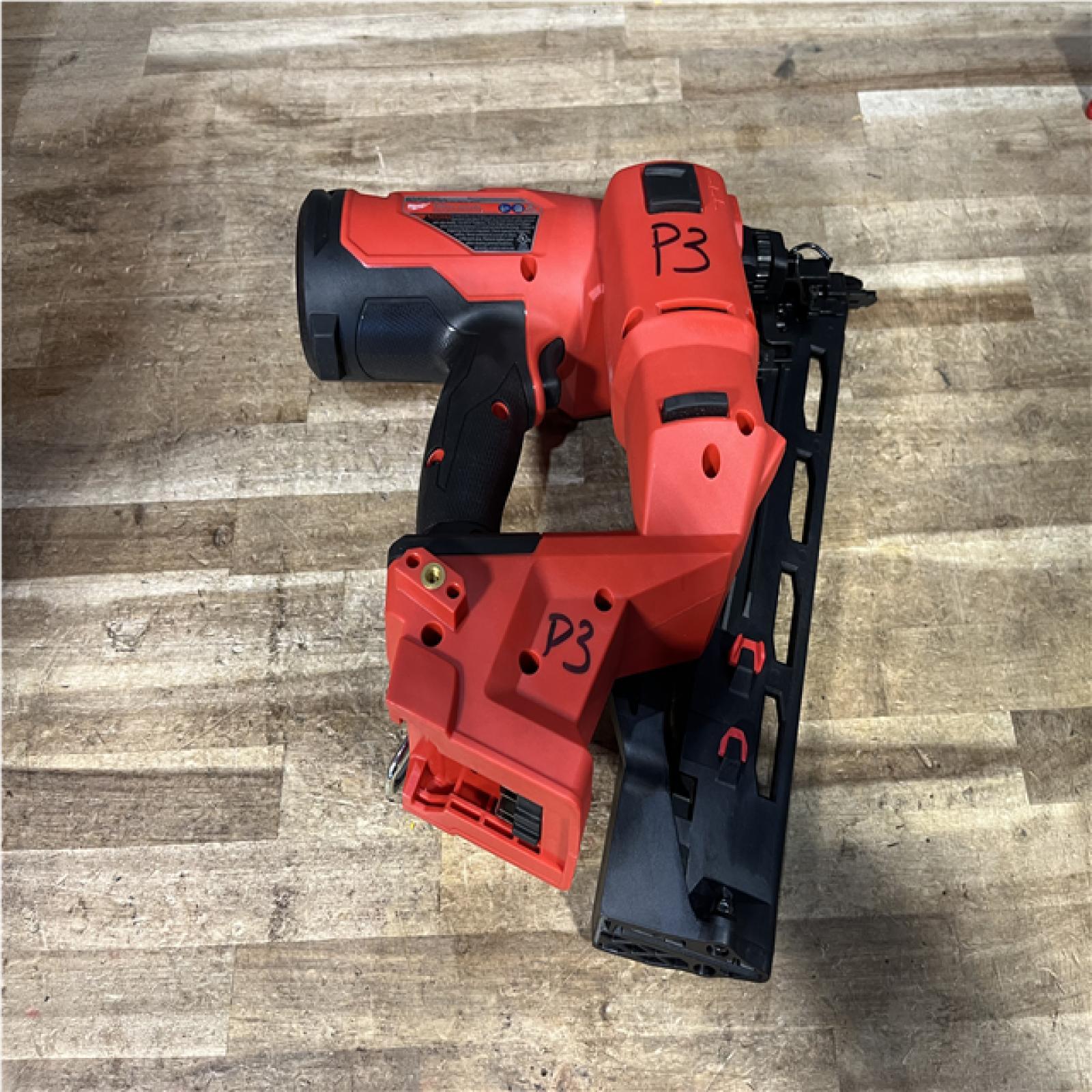 Houston Location AS-IS Milwaukee FUEL 18-Volt Lithium-Ion Brushless Cordless Gen II 16-Gauge Angled Finish Nailer (Tool-Only)