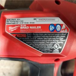 HOUSTON LOCATION - AS-IS Milwaukee M18 Fuel 18V Brushless 18-Gauge Brad Nailer 2746-20 (Bare Tool)